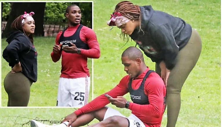 Odion ighalo spotted with ystery woman-bluebloodz.com