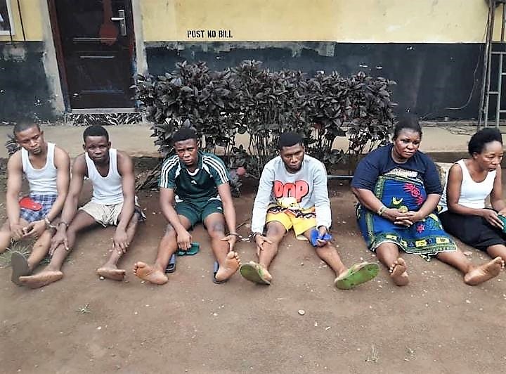 #JusticeforUwa : SUSPECTS INVOLVED IN THE RAPE & MURDER PARADED . See Video.
